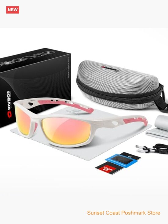 Polarized Sports Sunglasses TR90 Frame UV400 Protection for Cycling Fishing